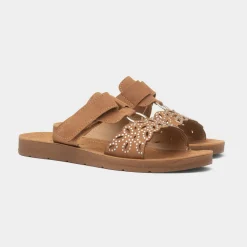 Christina Womens Mule Sandal*Cushion Walk Discount
