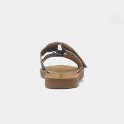 Christina Womens Navy Mule Sandal*Cushion Walk Best