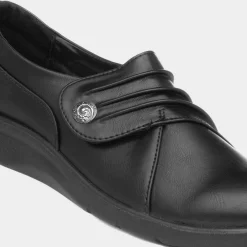 Dandelion Womens Black Shoe*Cushion Walk Clearance