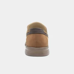 Declan Mens Casual Tan Slip On Shoes*Cushion Walk Clearance
