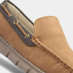 Declan Mens Casual Tan Slip On Shoes*Cushion Walk Clearance