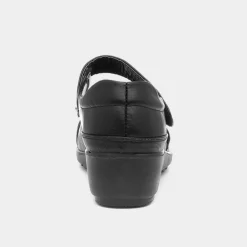 Elinor Womens Black Easy Fasten Shoe*Cushion Walk Discount