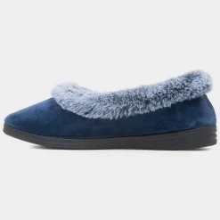 Gracie Womens Navy Slipper*Cushion Walk Online