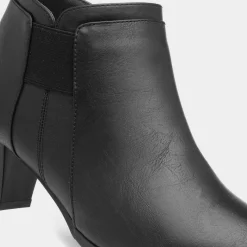 Ivy Women Black Heeled Ankle Boot*Cushion Walk Discount