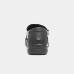 Jacky Womens Black Slip On Shoe*Cushion Walk Outlet