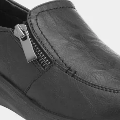 Jacky Womens Black Slip On Shoe*Cushion Walk Outlet