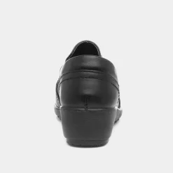 Janet Womens Black Shoe*Cushion Walk Discount