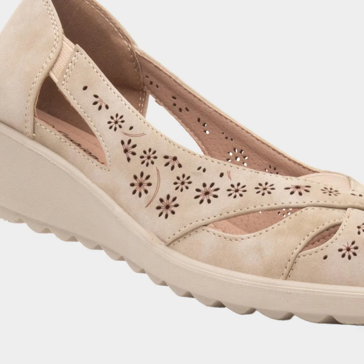 Kate Womens Open Toe Shoe*Cushion Walk New