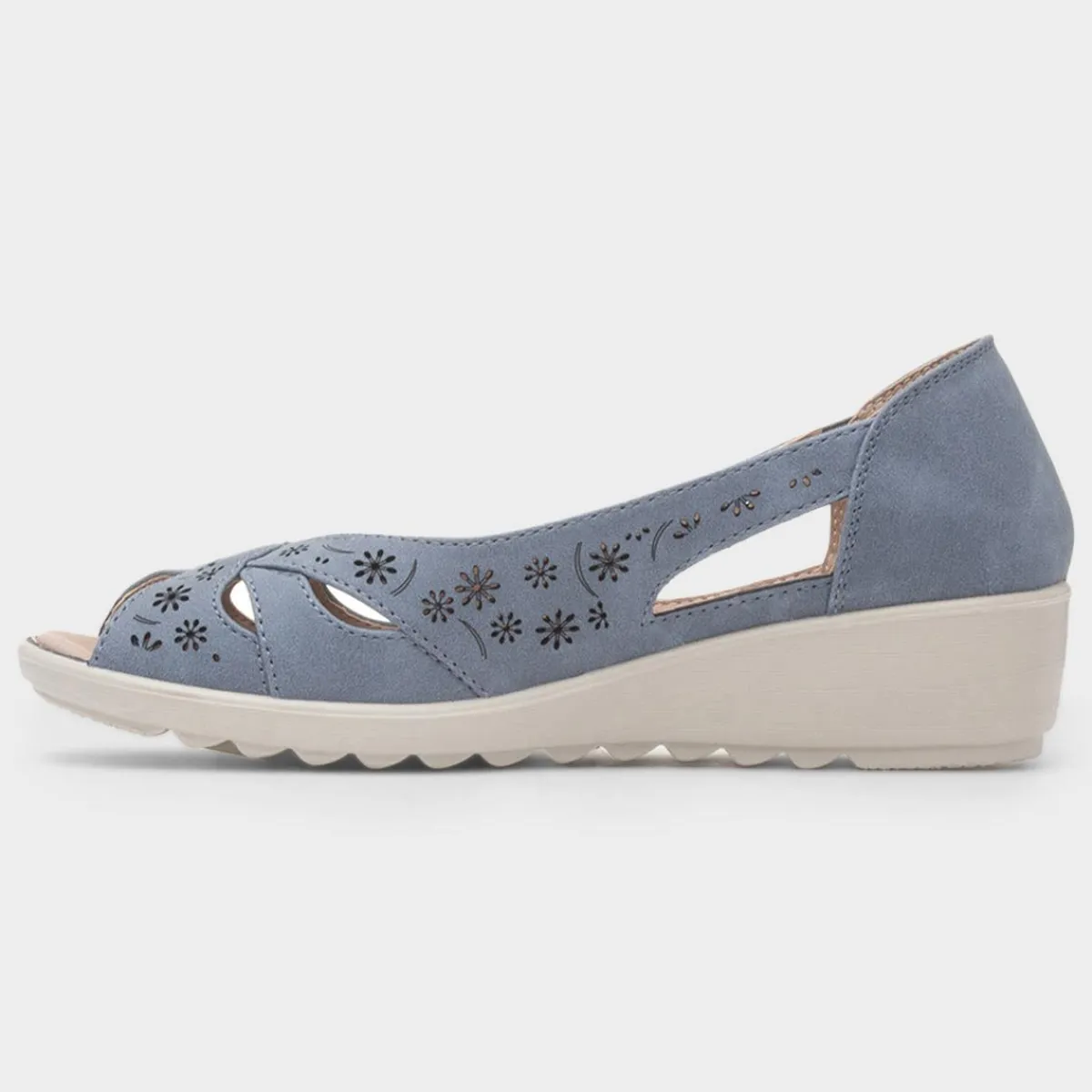 Kate Womens Open Toe Shoe*Cushion Walk Best