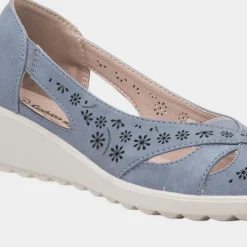 Kate Womens Open Toe Shoe*Cushion Walk Best