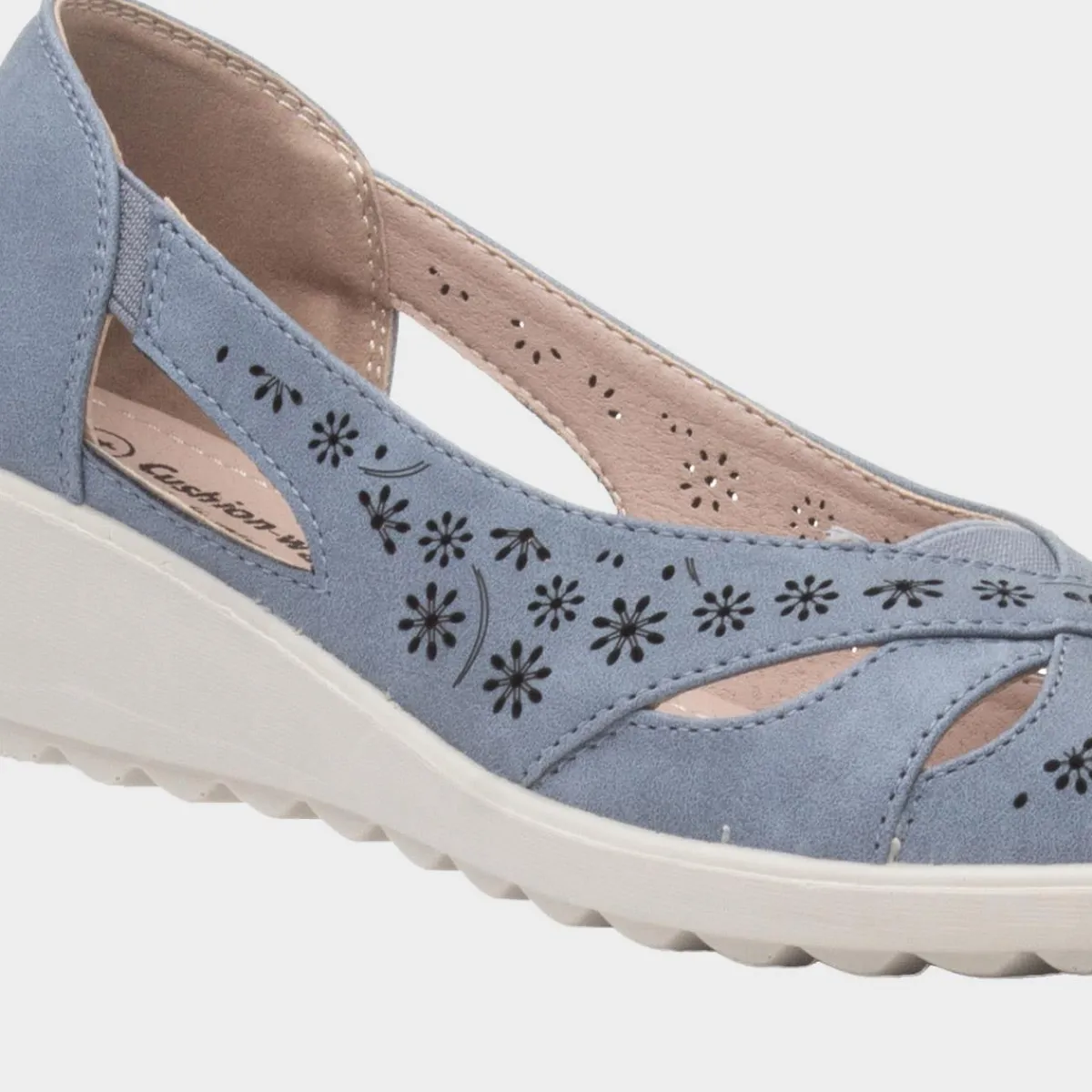 Kate Womens Open Toe Shoe*Cushion Walk Best