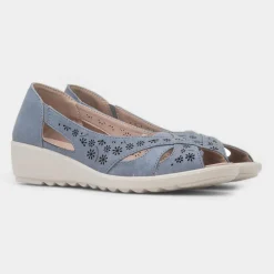 Kate Womens Open Toe Shoe*Cushion Walk Best