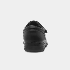 Lewis Mens Black Easy Fasten Shoe*Cushion Walk Best