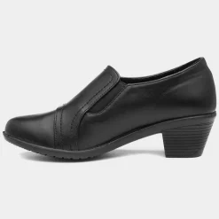 Louise Womens Black Heel*Cushion Walk Clearance
