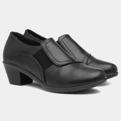 Louise Womens Black Heel*Cushion Walk Clearance