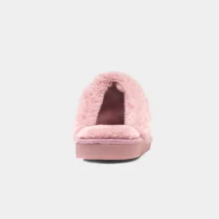 Lucy Womens Dusky Mule Slipper*Cushion Walk New