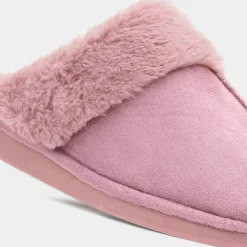 Lucy Womens Dusky Mule Slipper*Cushion Walk New