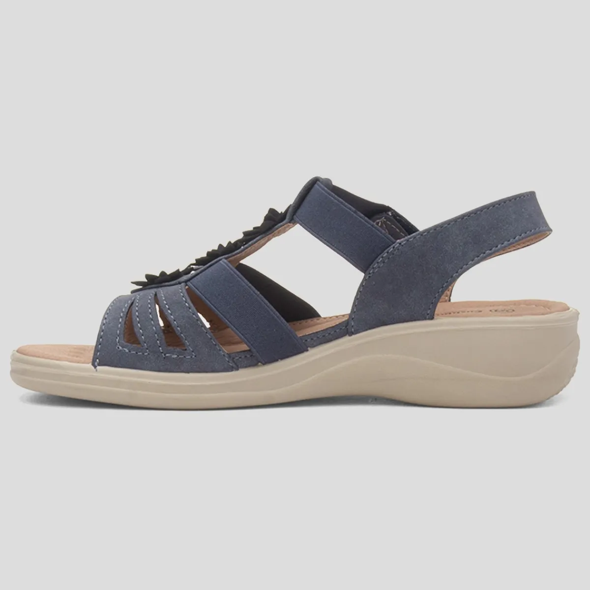 Madison Womens Wedge Sandal*Cushion Walk Hot