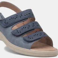 Mandy Womens Easy Fasten Sandal*Cushion Walk Outlet