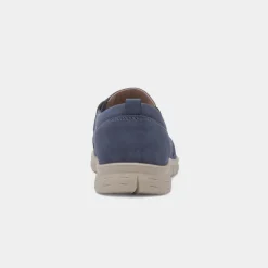 Marie Womens Navy Casual Shoe*Cushion Walk Hot