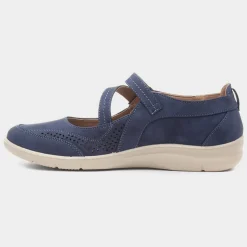Mhari Womens Navy Shoe*Cushion Walk Discount