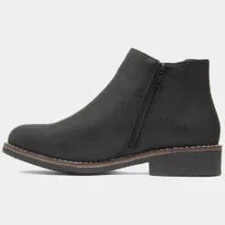 Mollie Womens Black Chelsea Boot*Cushion Walk Best