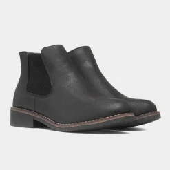 Mollie Womens Black Chelsea Boot*Cushion Walk Best