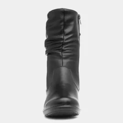 Roosker Black Wedge Boot*Cushion Walk Best