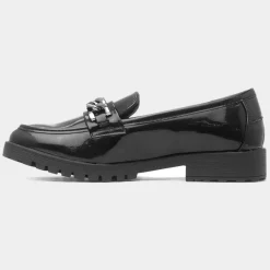 Ruby Womens Black Patent Loafer*Cushion Walk Online