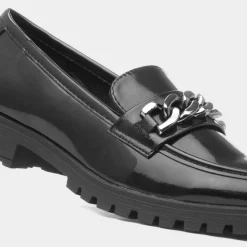 Ruby Womens Black Patent Loafer*Cushion Walk Online
