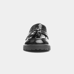 Shanghai Womens Black Shiny Loafer*Cushion Walk Sale