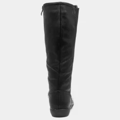 Sheri Womens Black Calf Boot*Cushion Walk Best