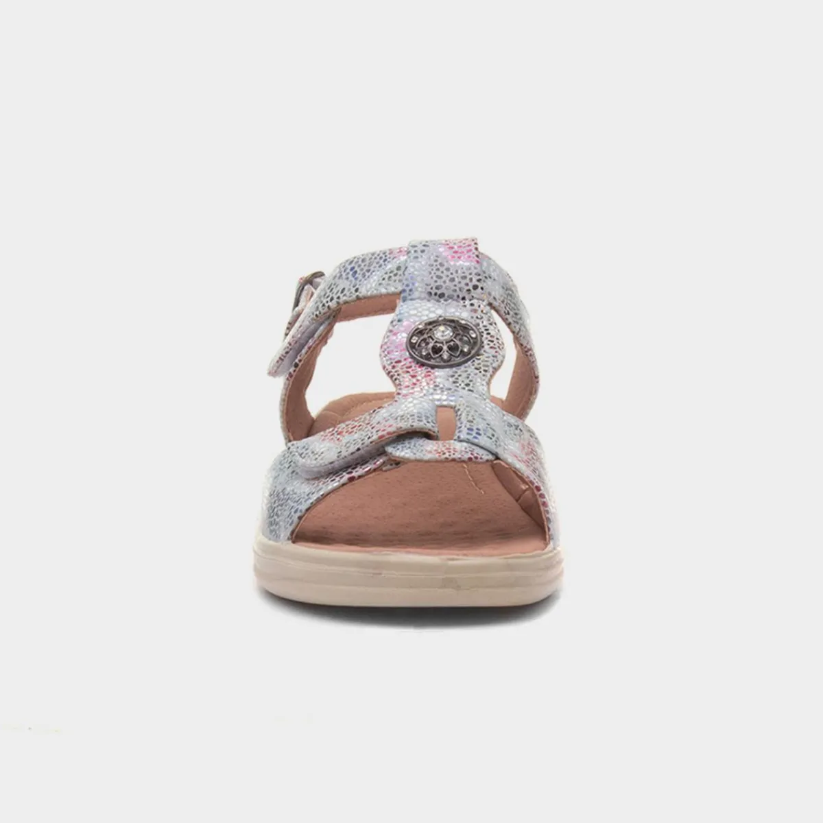Star Womens Multi Wedge Sandal*Cushion Walk Hot