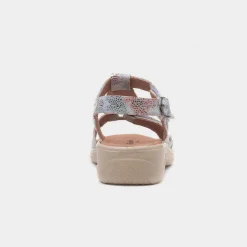 Star Womens Multi Wedge Sandal*Cushion Walk Hot