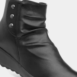 Stud Womens Ankle Boot*Cushion Walk Hot