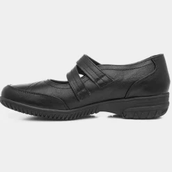 Zena Womens Black Shoe*Cushion Walk Best