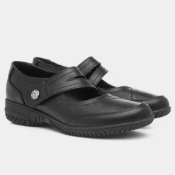 Zena Womens Black Shoe*Cushion Walk Best
