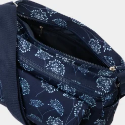 Cyndi Blue Floral Cross Body Bag*Bags Online