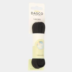 Tiverton Black Sports 100cm Shoe Laces*Dasco Best