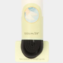 Tiverton Black Sports 100cm Shoe Laces*Dasco Best