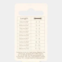 Tiverton Black Sports 100cm Shoe Laces*Dasco Best