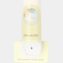 Tiverton White 100cm Sports Shoe Laces*Dasco Online