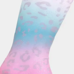 Dew Girl Multi Coloured Pastel Leopard Print Welly*shoezone Fashion