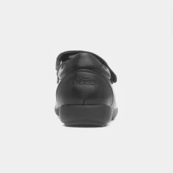 Girls Black T-Bar School Shoe*Disney Frozen Discount