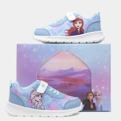 Kids Blue Easy Fasten Trainer*Disney Frozen Hot
