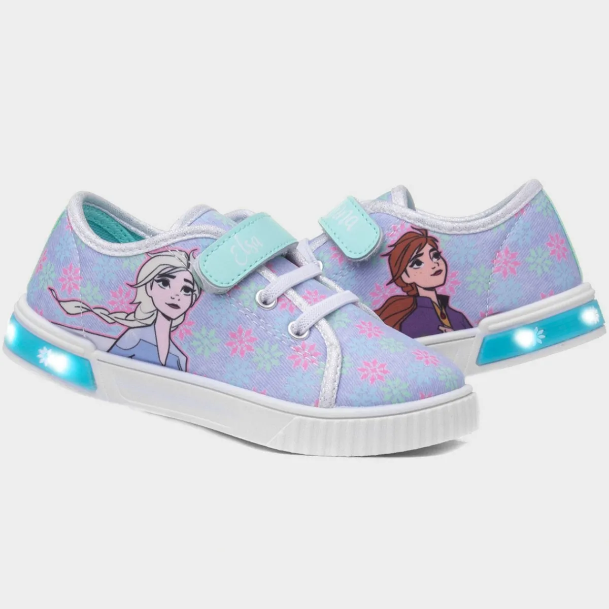Kids Blue Light Up Canvas*Disney Frozen Online
