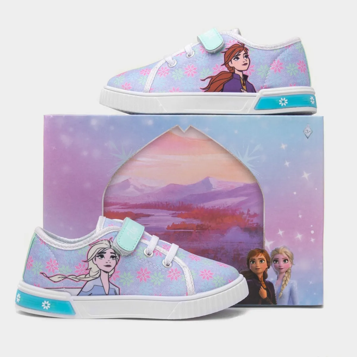 Kids Blue Light Up Canvas*Disney Frozen Online