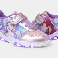 Kids Purple Light Up Trainers*Disney Frozen Sale