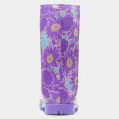 Kids Purple PVC Welly*Disney Frozen Fashion