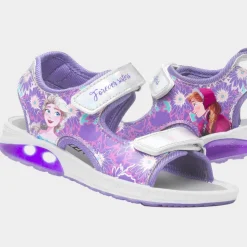 Sparkle Kids Purple Sandal*Disney Frozen Hot